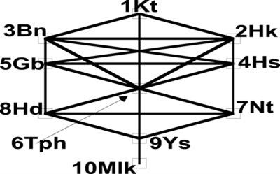 God (≡ Elohim), The First Small World Network